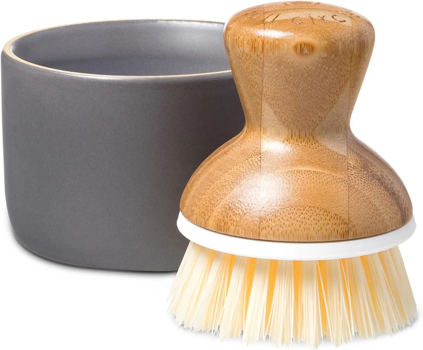 Full Circle Bubble Up, Brush   Dispenser, Gray