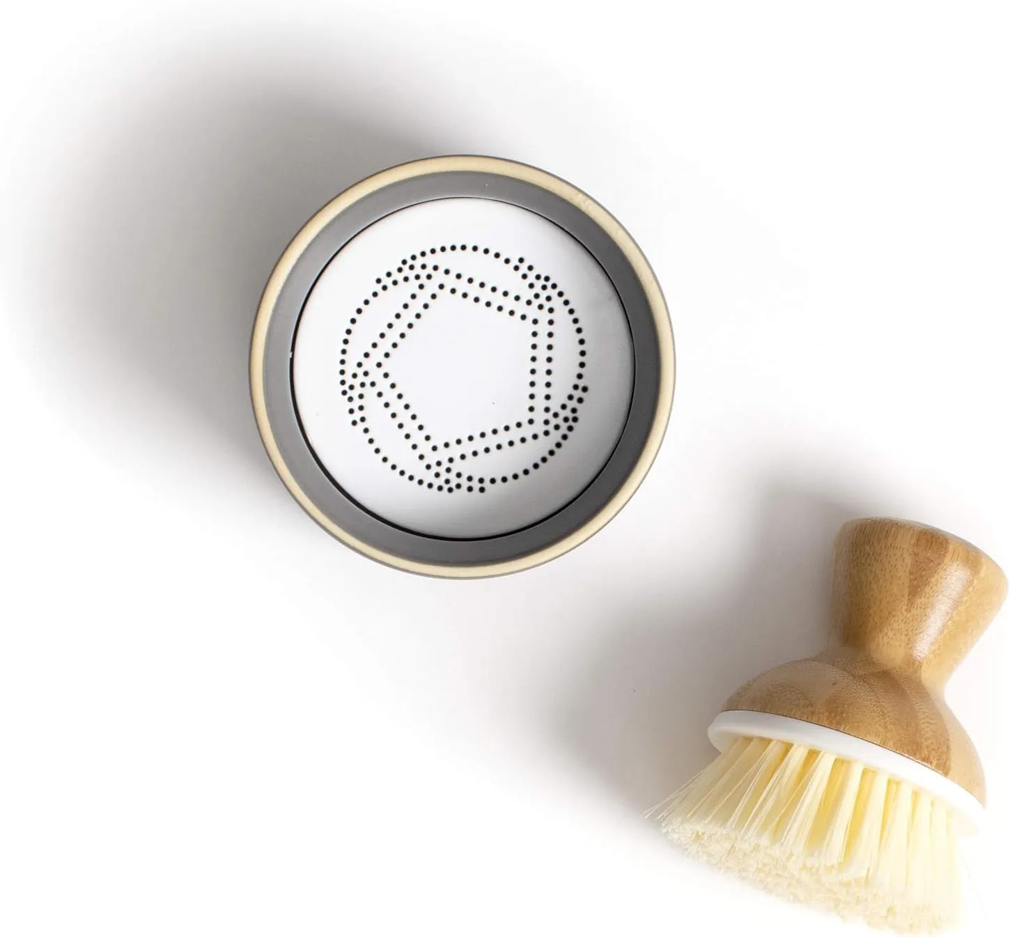 Full Circle Bubble Up, Brush   Dispenser, Gray