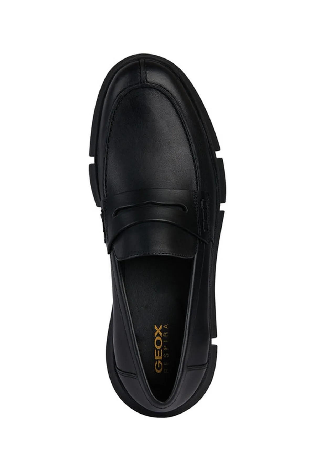 Geox Erkek Siyah Andalo Deri Casual Loafer