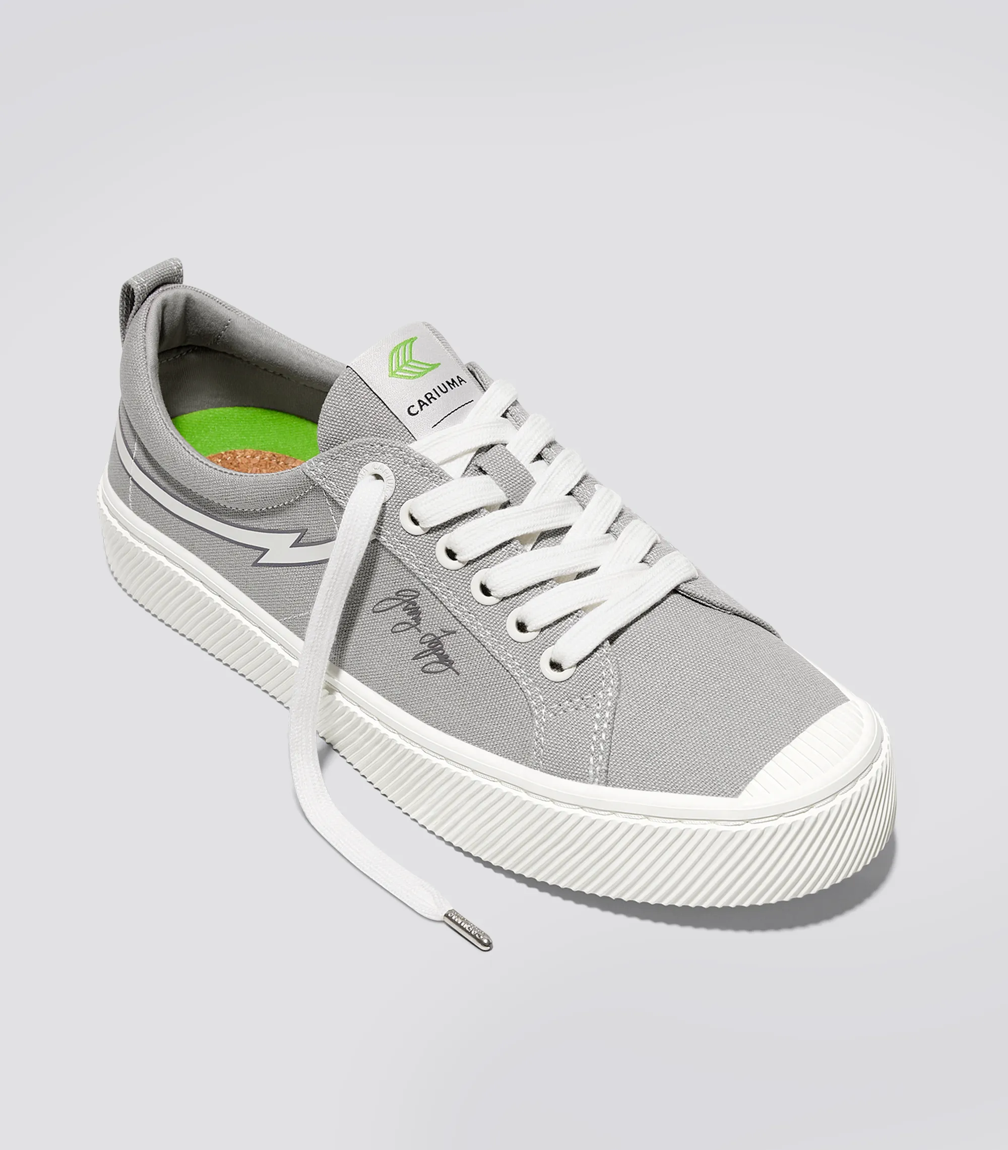 Gerry Lopez OCA Low Light Grey Canvas Sneaker