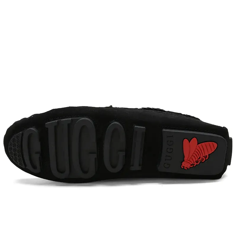 Hand Made Flat Shoes for Men Driving Shoes Moccasins for Men Casual Loafer Shoes for Men