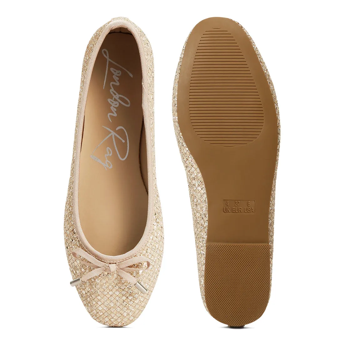 Harriet Giltter Flat Ballerina
