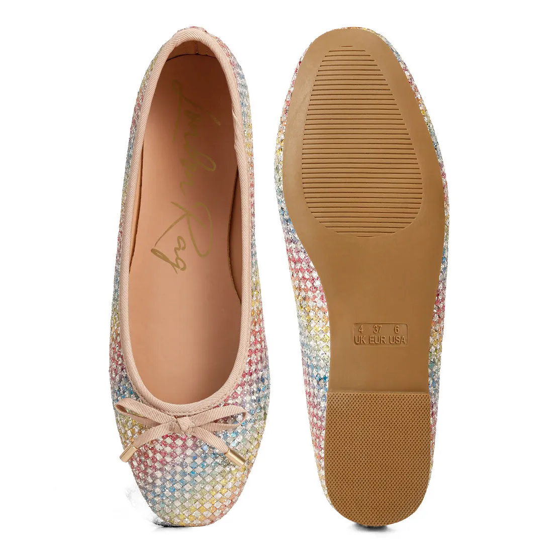 Harriet Giltter Flat Ballerina
