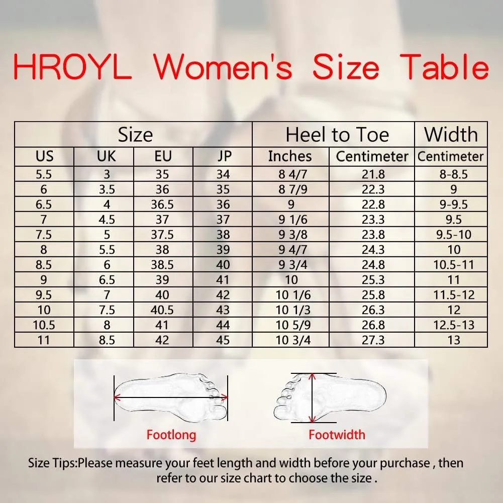 HROYL Women T-Strap Glitter Ballroom Dance Shoes Latin Salsa Tango Performence Dancing Pumps,YCL322