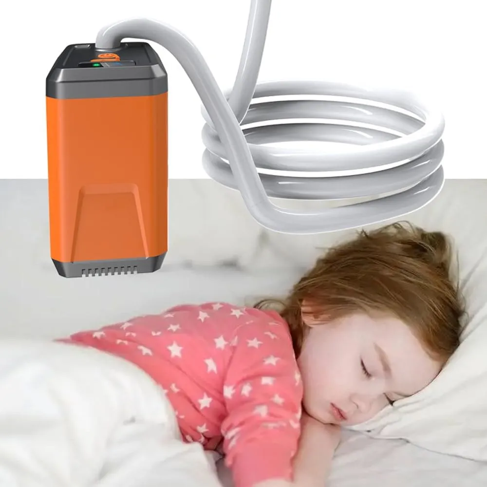 HXBER Portable Camping Shower Outdoor Electric Shower Pump Reable Battery Powered Shower Waterproof for Camping Hiking Backpacking Travel Beach Pet Watering