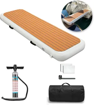 Inflatable Gangway and Fishing Dock