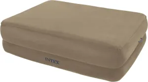Intex Queen Foam Top Rising Comfort Raised Airbed Set (Color May Vary)
