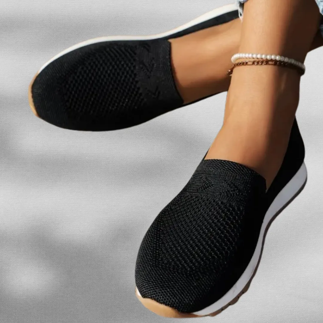 Iris | Sommer-Loafer Aus Atmungsaktivem Strickmaterial
