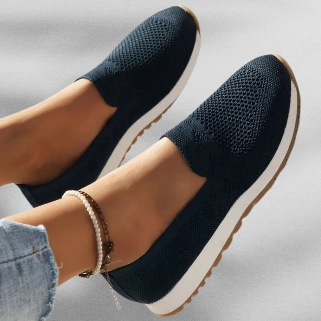 Iris | Sommer-Loafer Aus Atmungsaktivem Strickmaterial