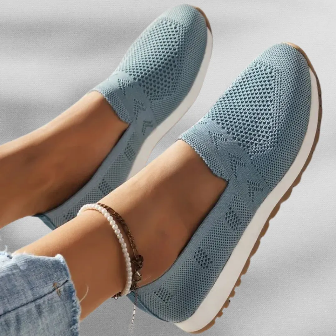 Iris | Sommer-Loafer Aus Atmungsaktivem Strickmaterial