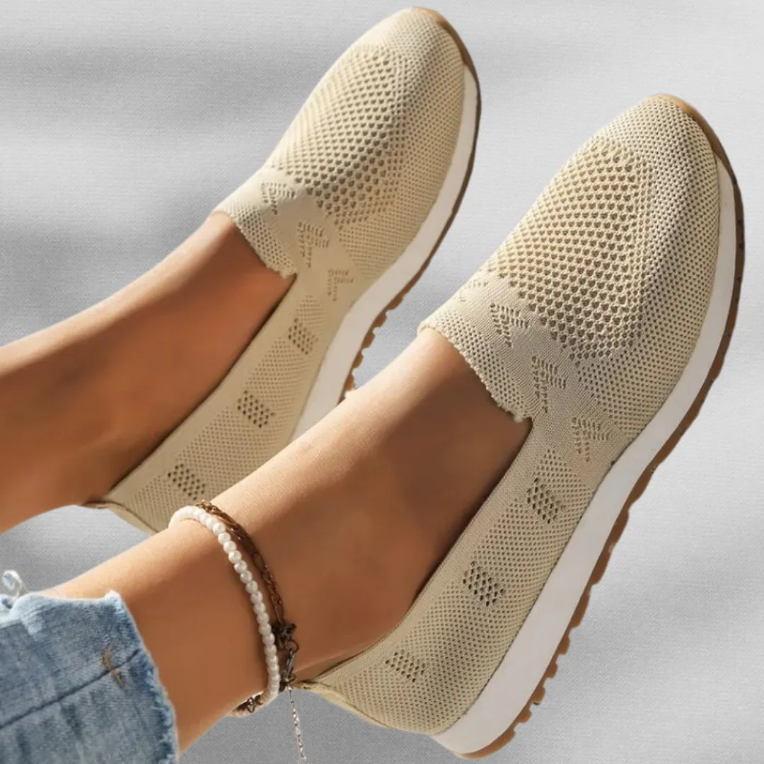 Iris | Sommer-Loafer Aus Atmungsaktivem Strickmaterial
