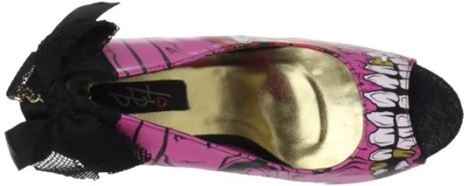 Iron Fist Women's Gold Digger Platform Pump