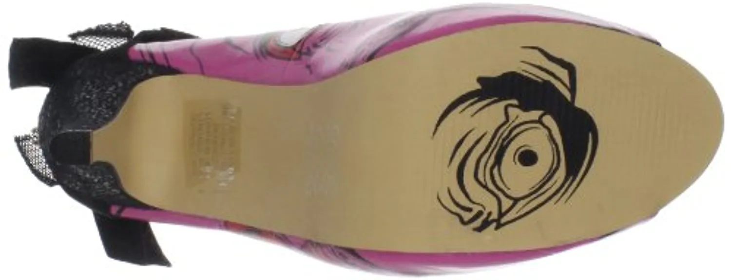 Iron Fist Women's Gold Digger Platform Pump