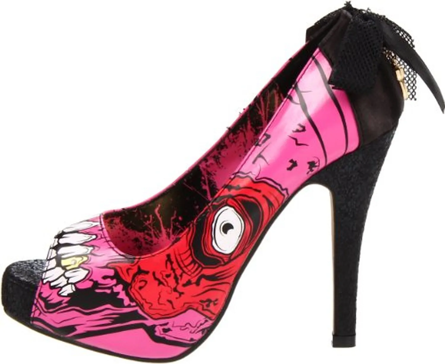 Iron Fist Women's Gold Digger Zombie Platform Pump