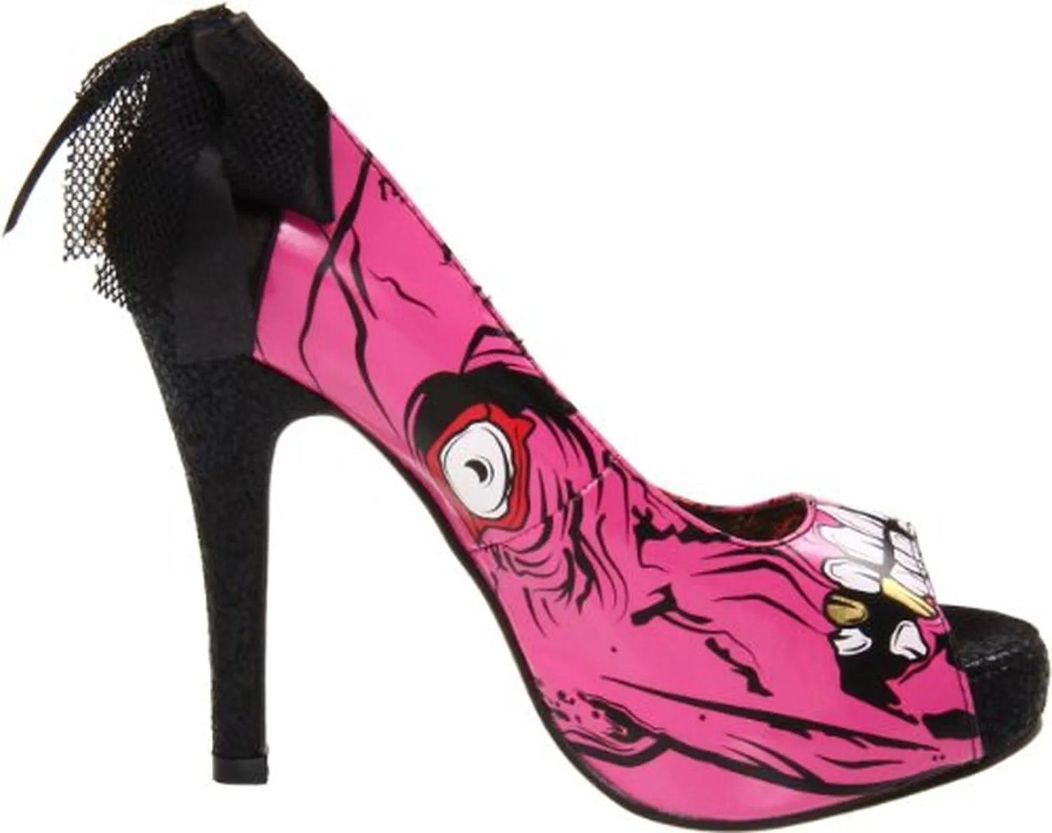 Iron Fist Women's Gold Digger Zombie Platform Pump