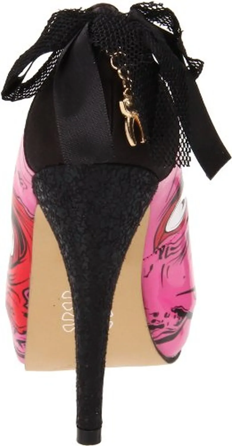 Iron Fist Women's Gold Digger Zombie Platform Pump