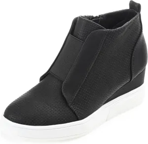 Journee Collection Womens Clara Platform Casual and Fashion Sneakers