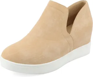 Journee Women's Cardi Sneaker Wedge