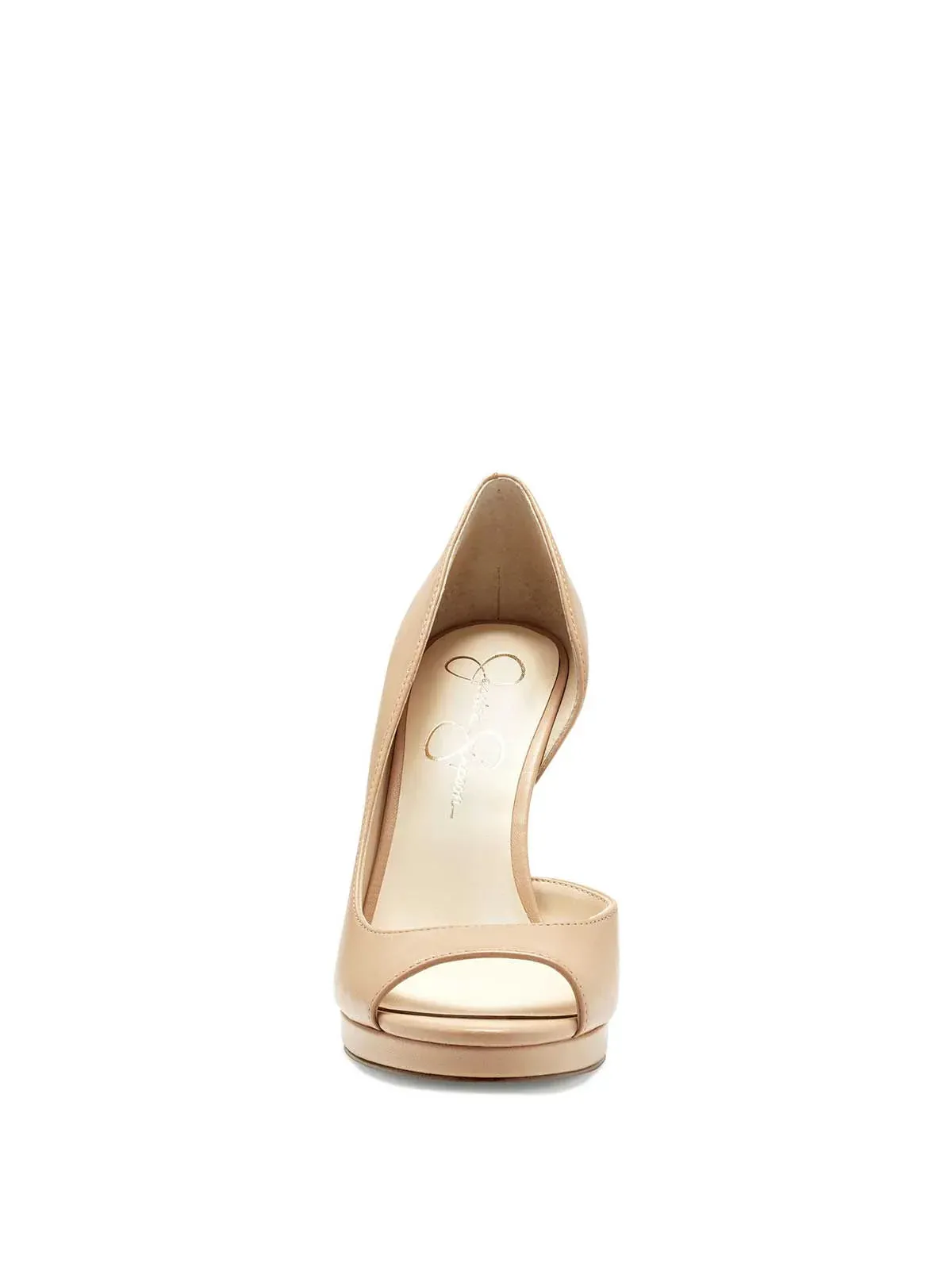 Kimli Peep Toe Pump in Black