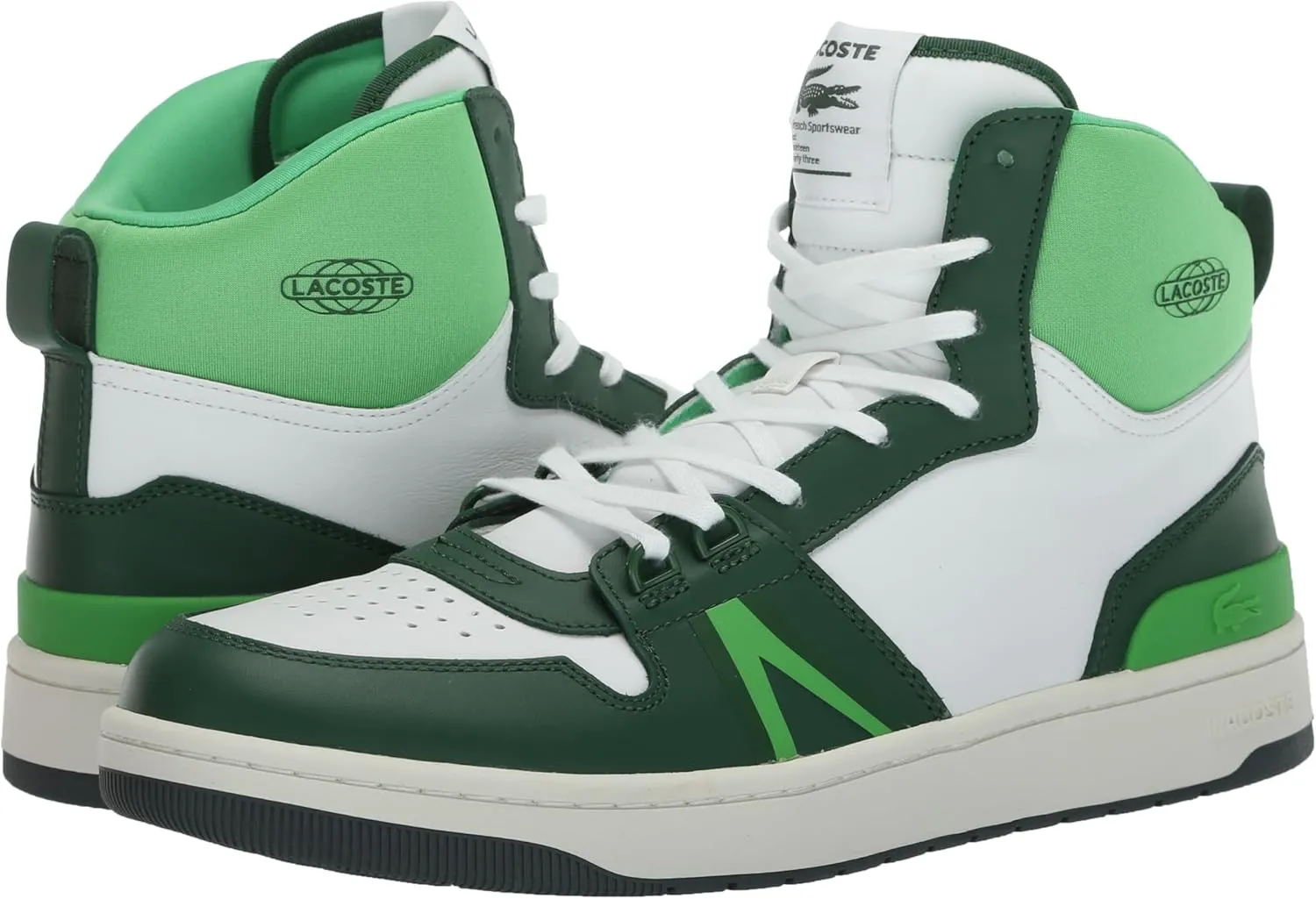 Lacoste Men's L001 Mid 124 1 SMA Sneaker