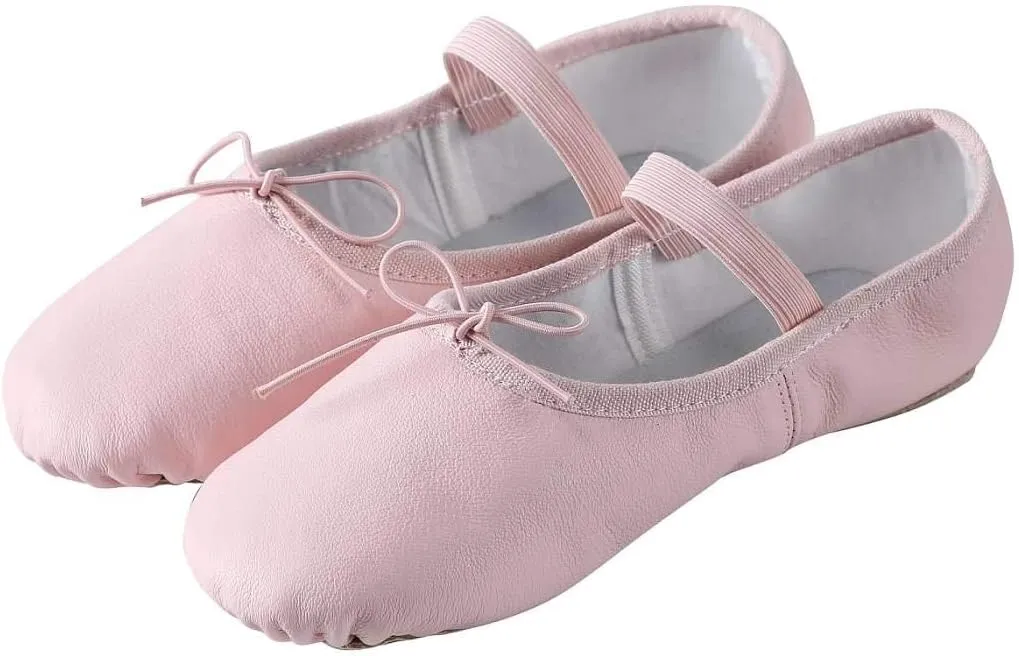 Linodes Genuine Leather Ballet Shoes/Ballet Slippers/Dance Shoes for Women and Girls