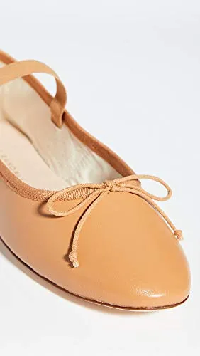 Loeffler Randall Women's Leonie Ballet Flat, Caramel, 7