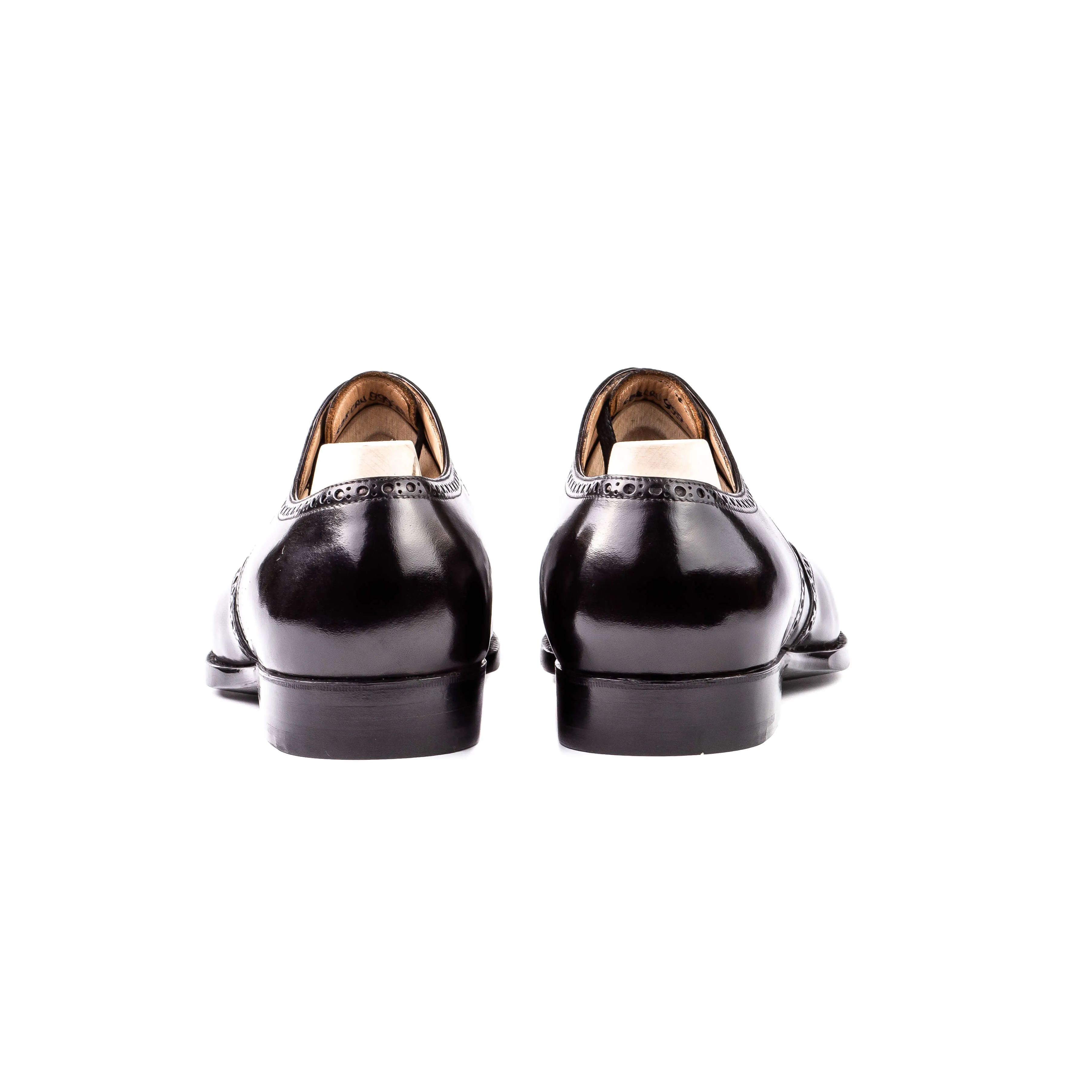 Long wingtip full brogue Derby