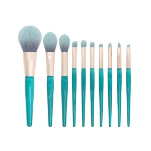 Makeup Brush 10-piece Makeup Brush Set No Irritation Synthetic Makeup Brush Set Suitable for Professional Lips Foundation Brushes