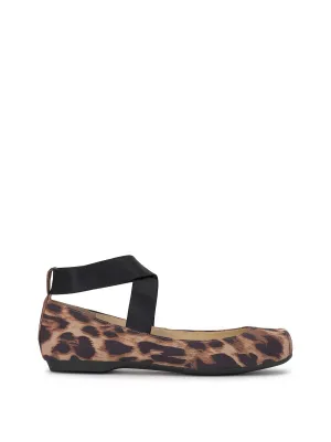 Mandalaye Ballet Flat in Leopard