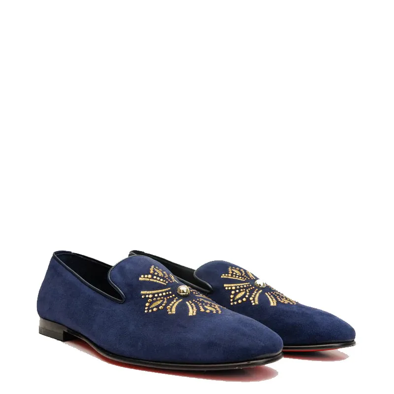 Maroon Suede Slip-on Loafer Men Shoe