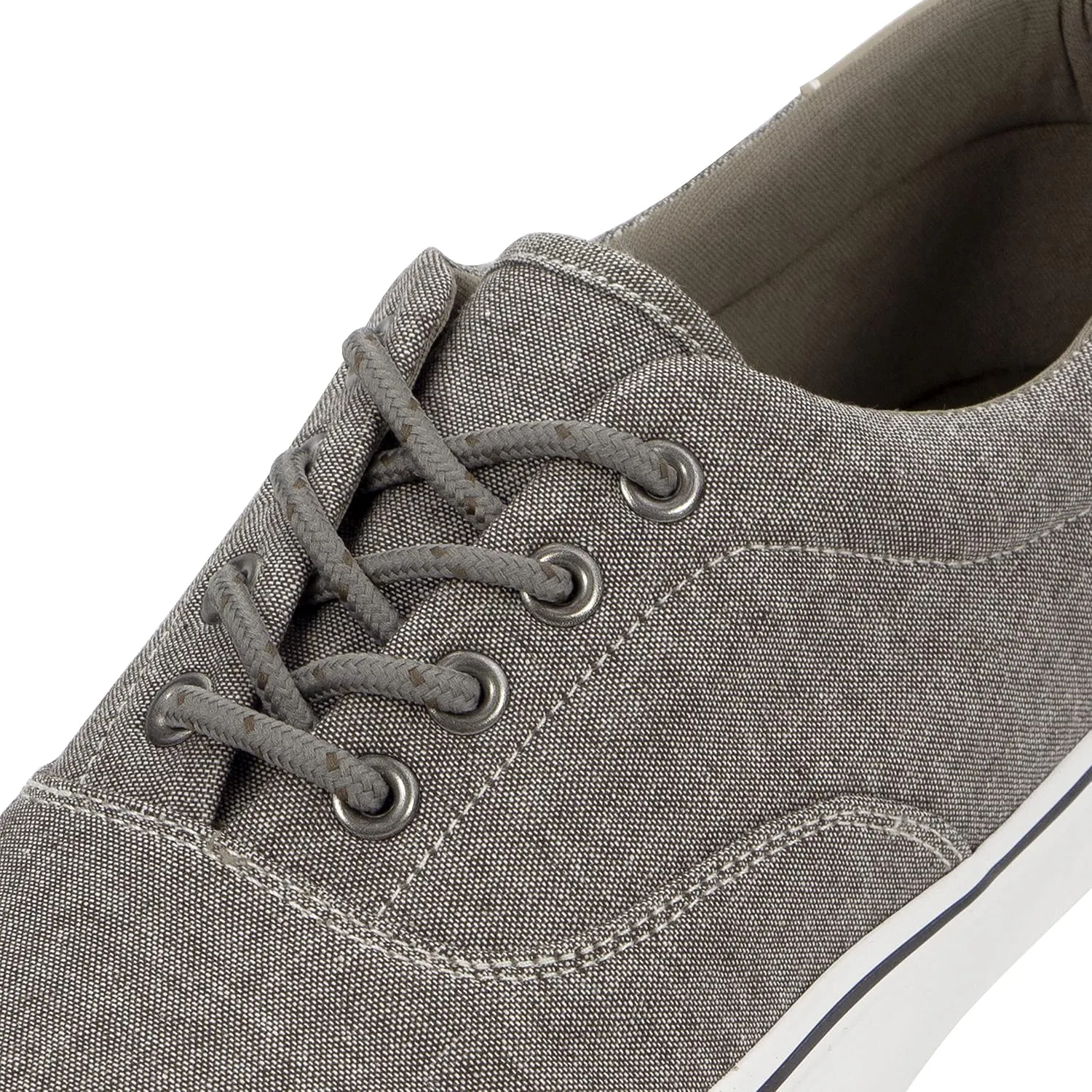 Men's Black Classic Low Top Shoes Canvas Fashion Sneaker with Soft Insole Causal Dress Shoes for Men Comfortable Walking Shoes