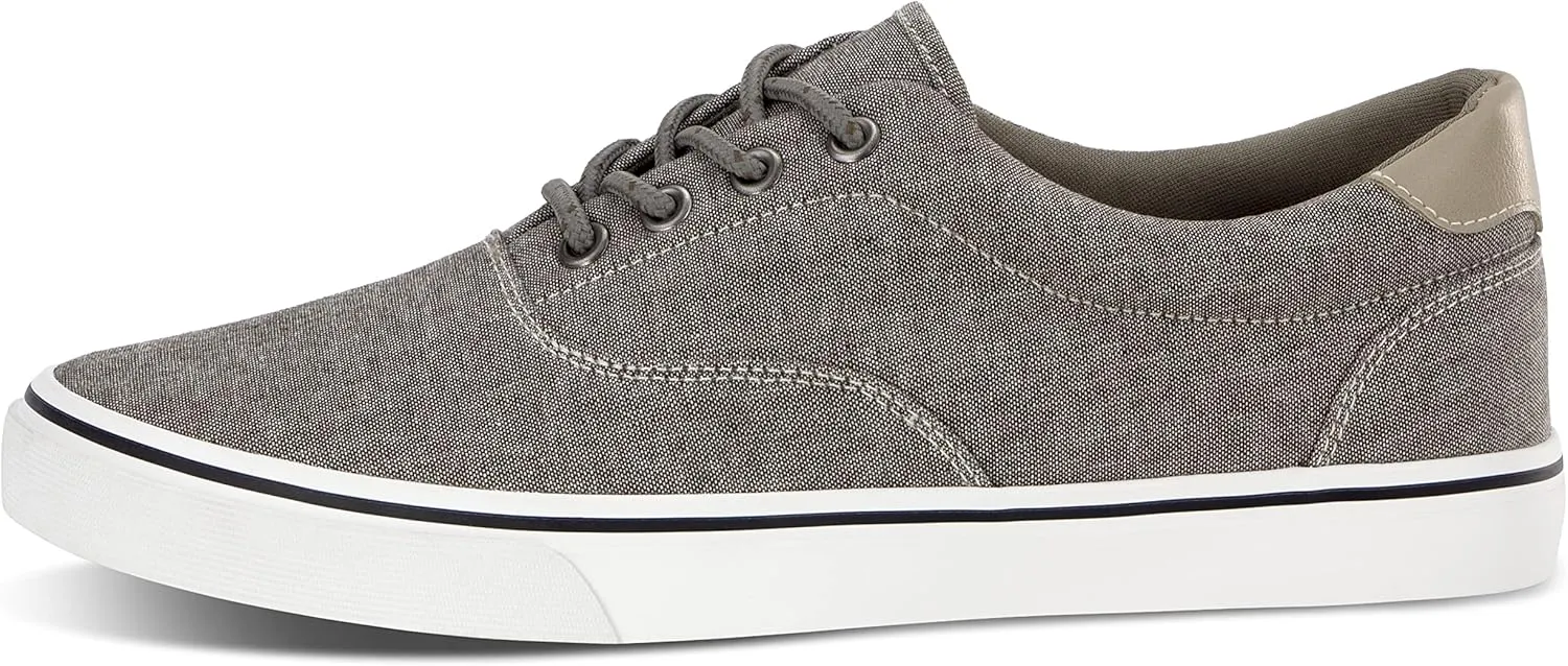 Men's Black Classic Low Top Shoes Canvas Fashion Sneaker with Soft Insole Causal Dress Shoes for Men Comfortable Walking Shoes