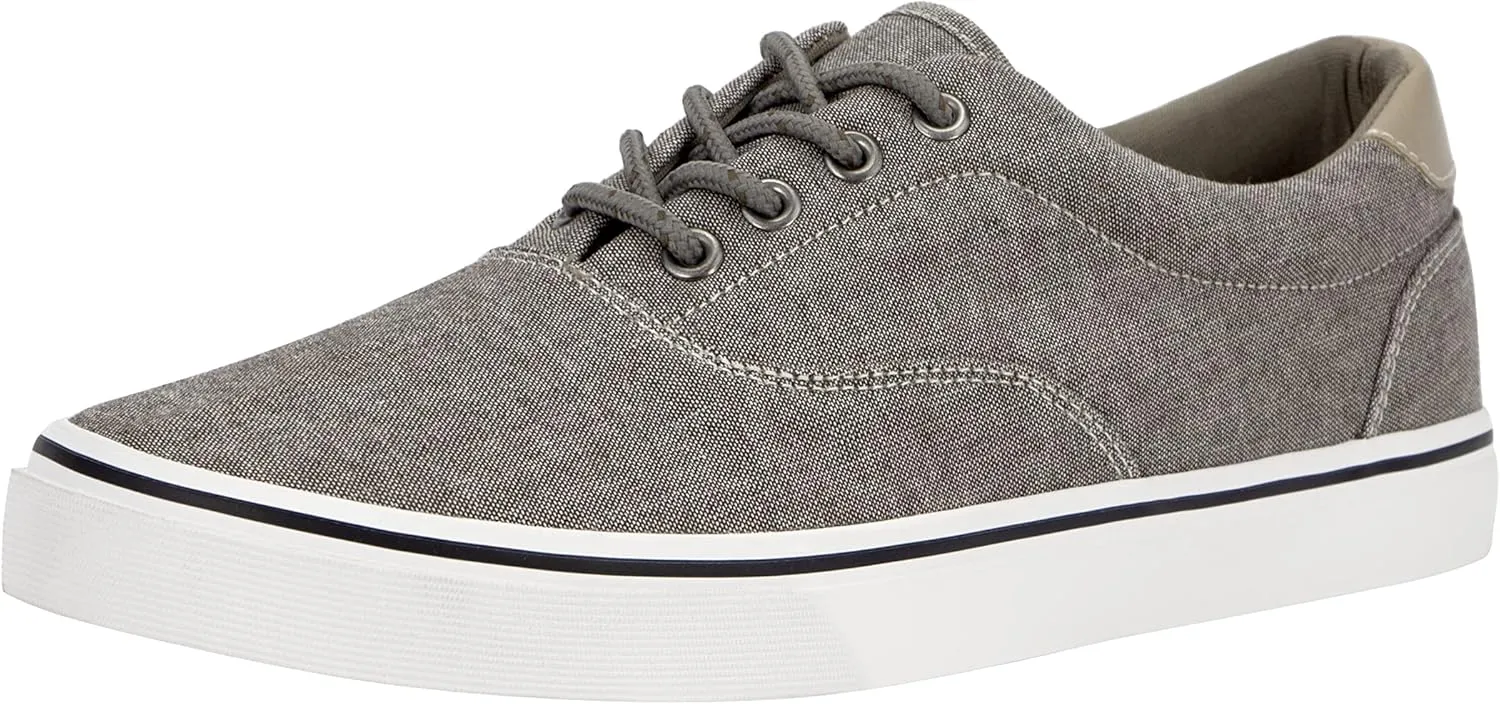 Men's Black Classic Low Top Shoes Canvas Fashion Sneaker with Soft Insole Causal Dress Shoes for Men Comfortable Walking Shoes
