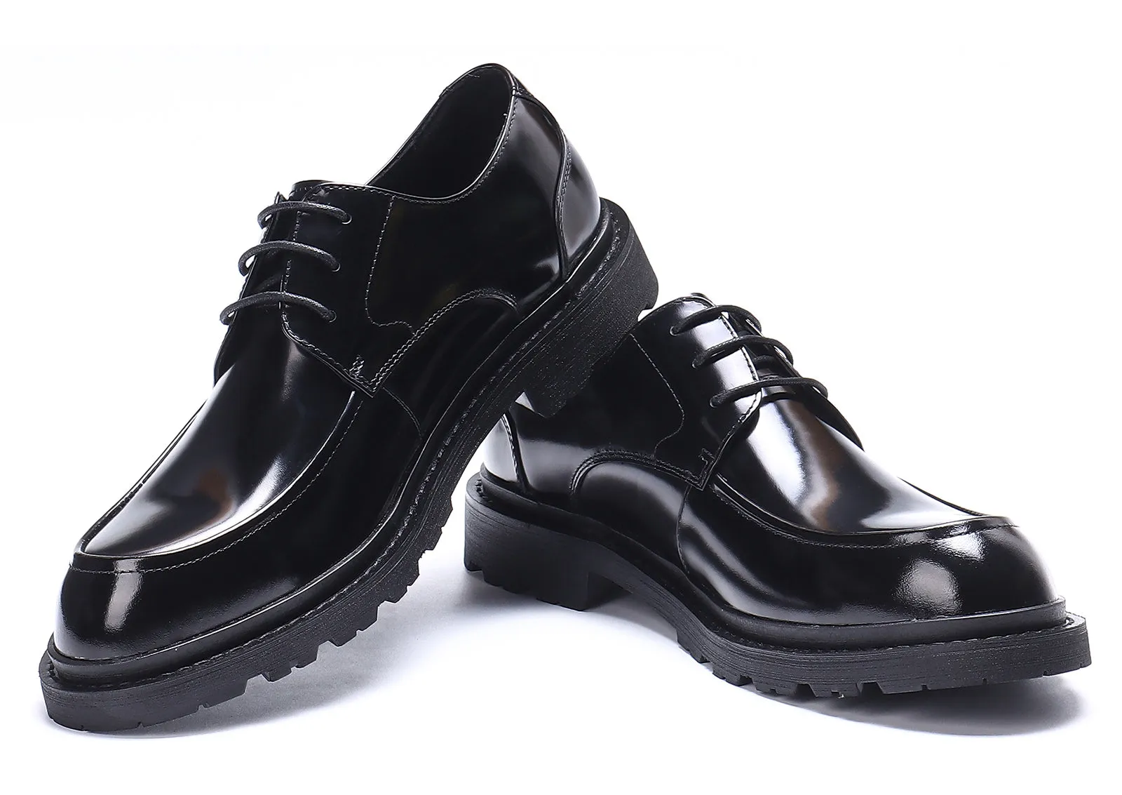 Men's Dress Formal Patent Leather Derby