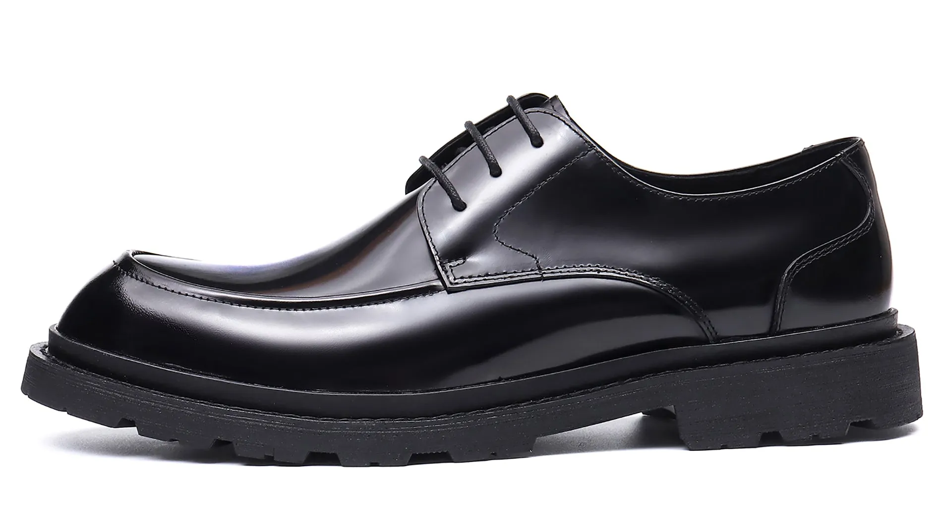 Men's Dress Formal Patent Leather Derby