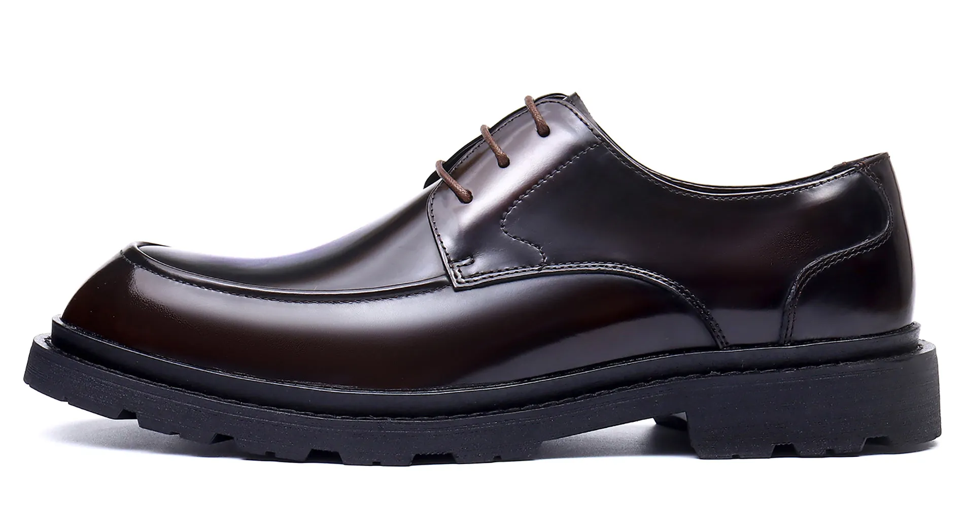Men's Dress Formal Patent Leather Derby