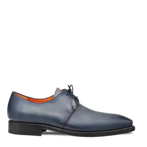 Mezlan Principe 20842 Men's Shoes Gray & Rust Patina Leather Derby (MZ3683)
