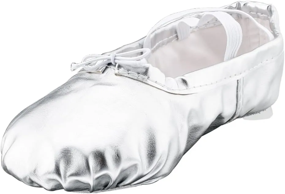 MSMAX Adult Lyrical Ballet Dance Shoes Women Yoga Flat Costume Slippers for Men