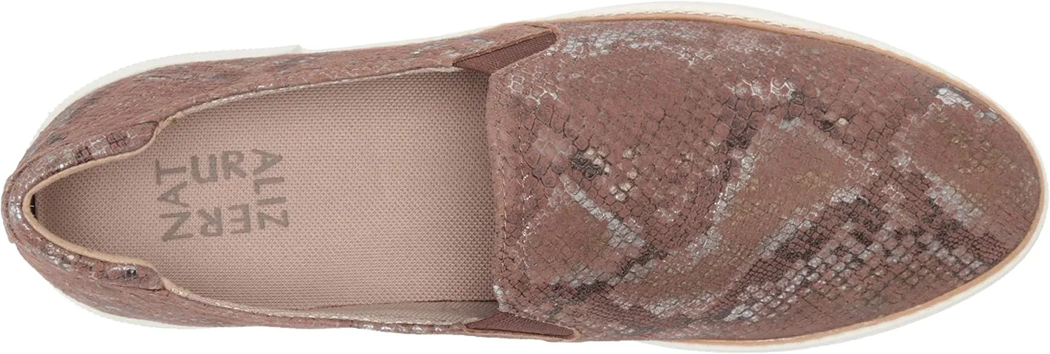 Naturalizer Women's Jade Slip-On Snake Print Sneaker