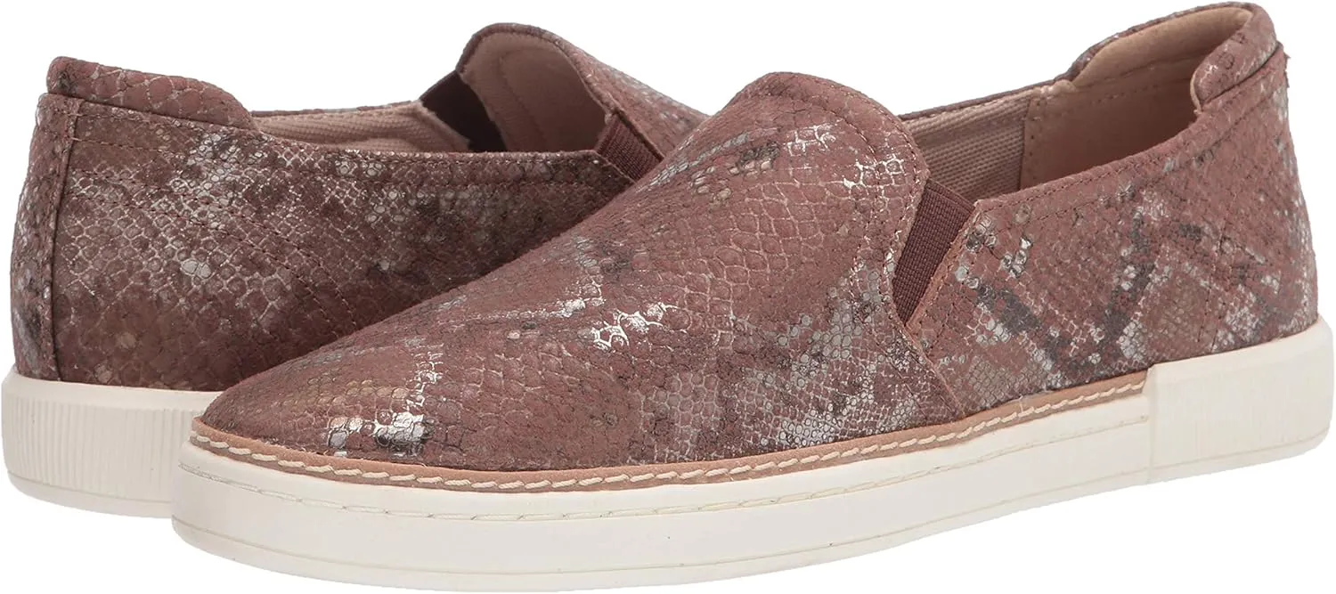 Naturalizer Women's Jade Slip-On Snake Print Sneaker