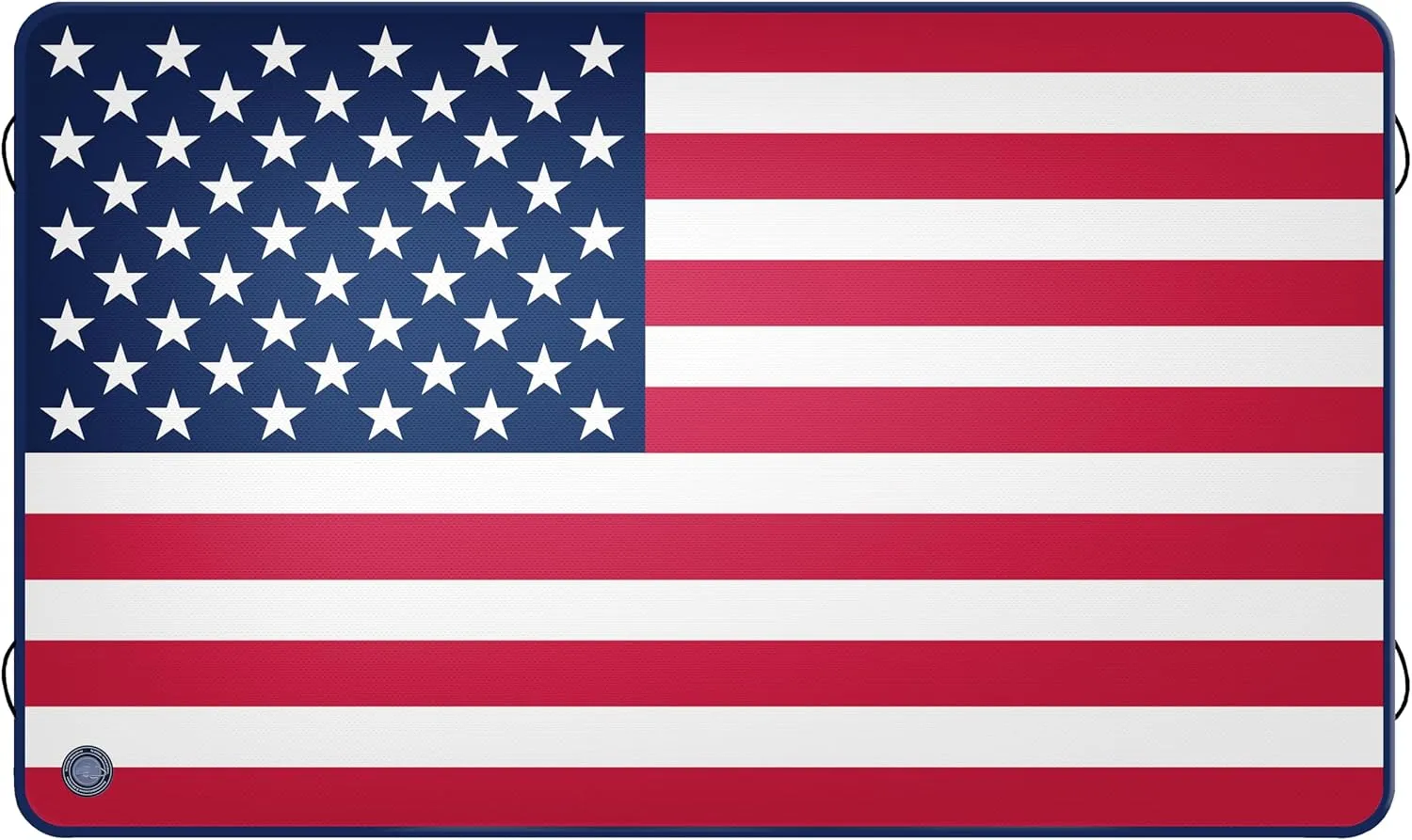 O'Brien 10ft x 6ft Flag Runway Floating Inflatable Float for Lakes & Rivers