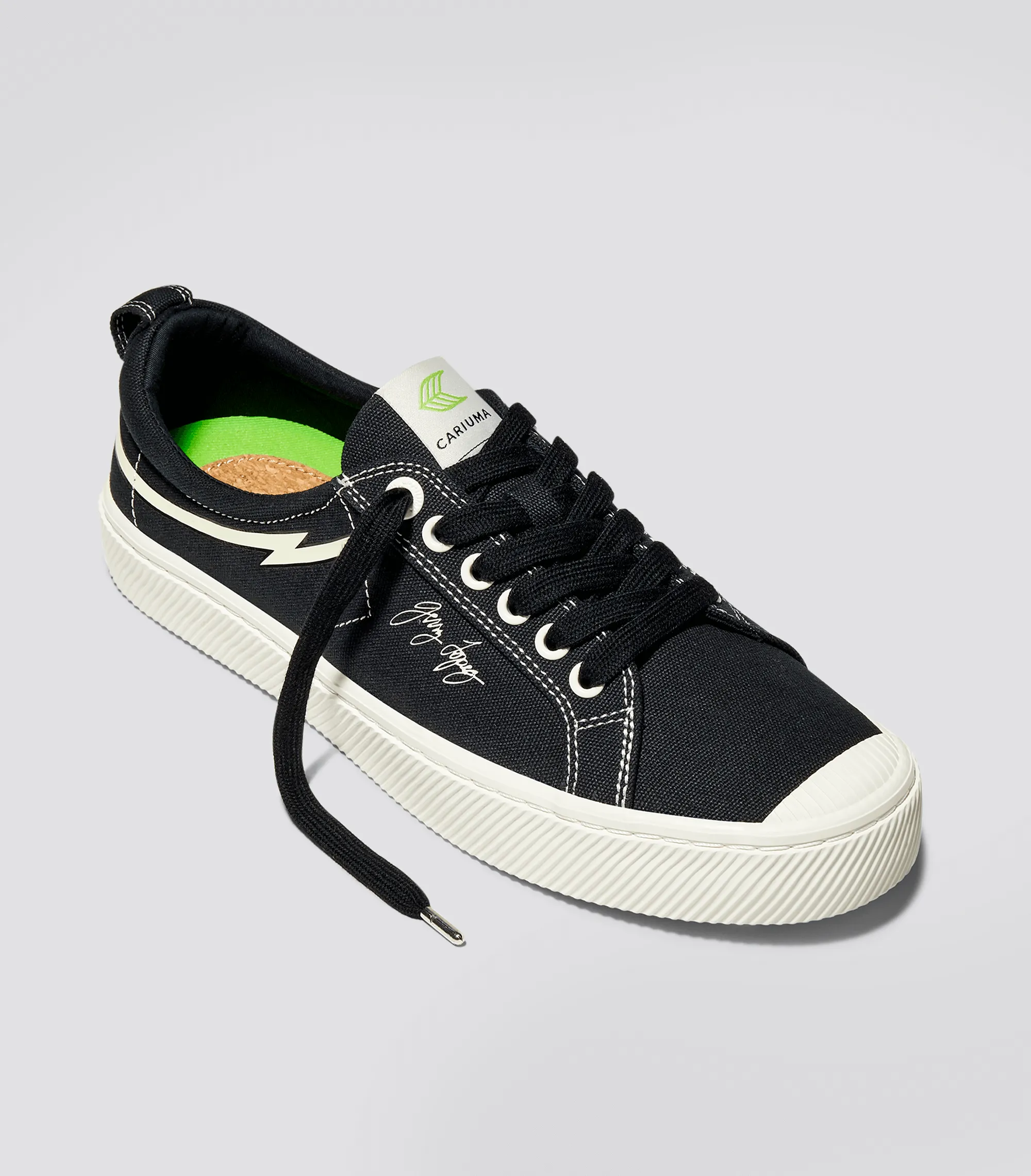 OCA Low Gerry Lopez Black Canvas Sneaker