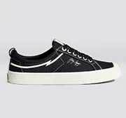 OCA Low Gerry Lopez Black Canvas Sneaker