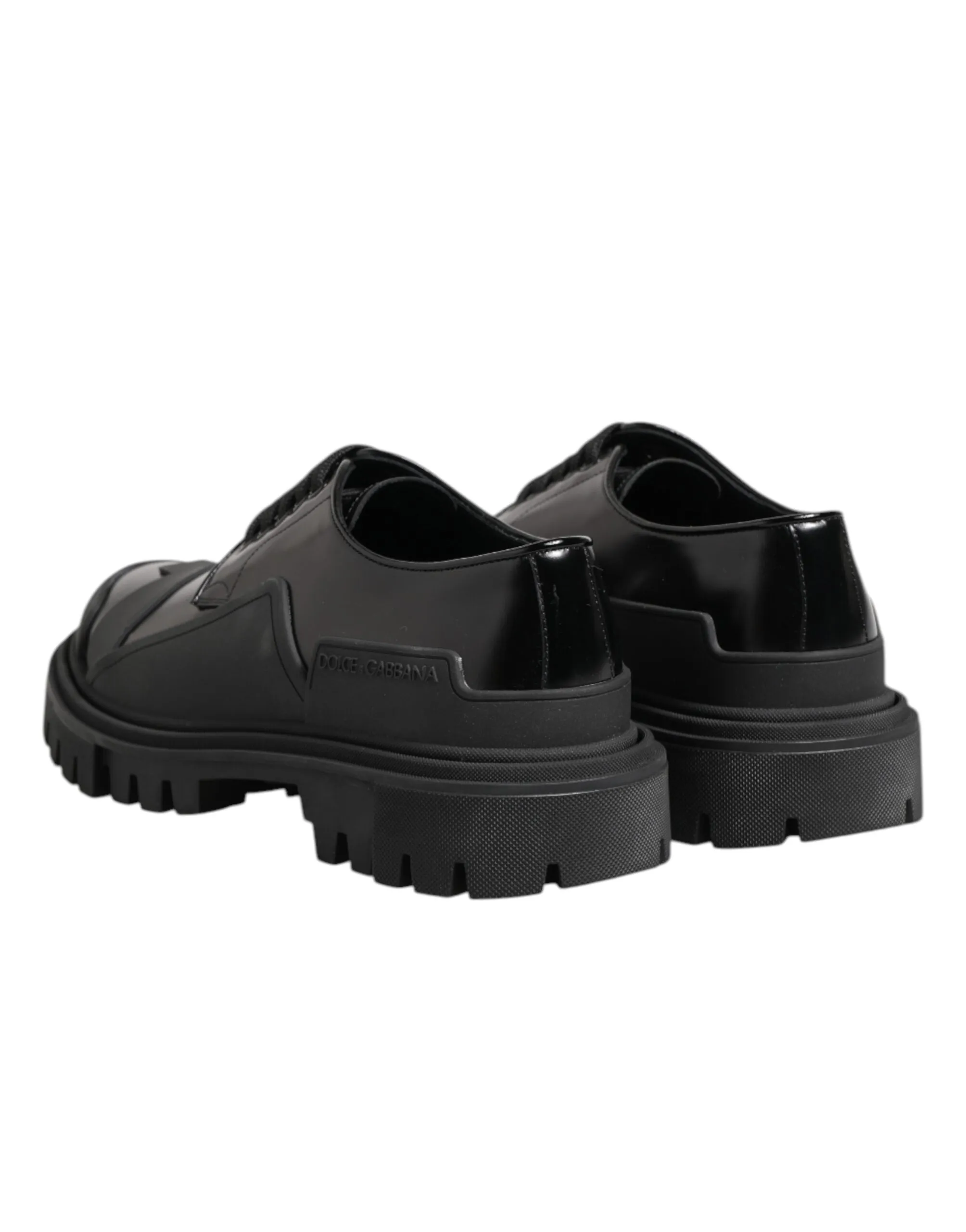 Patent Worldwide availability Dolce Contemporary & Leather Trekking Gabbana Shoes Derby Black