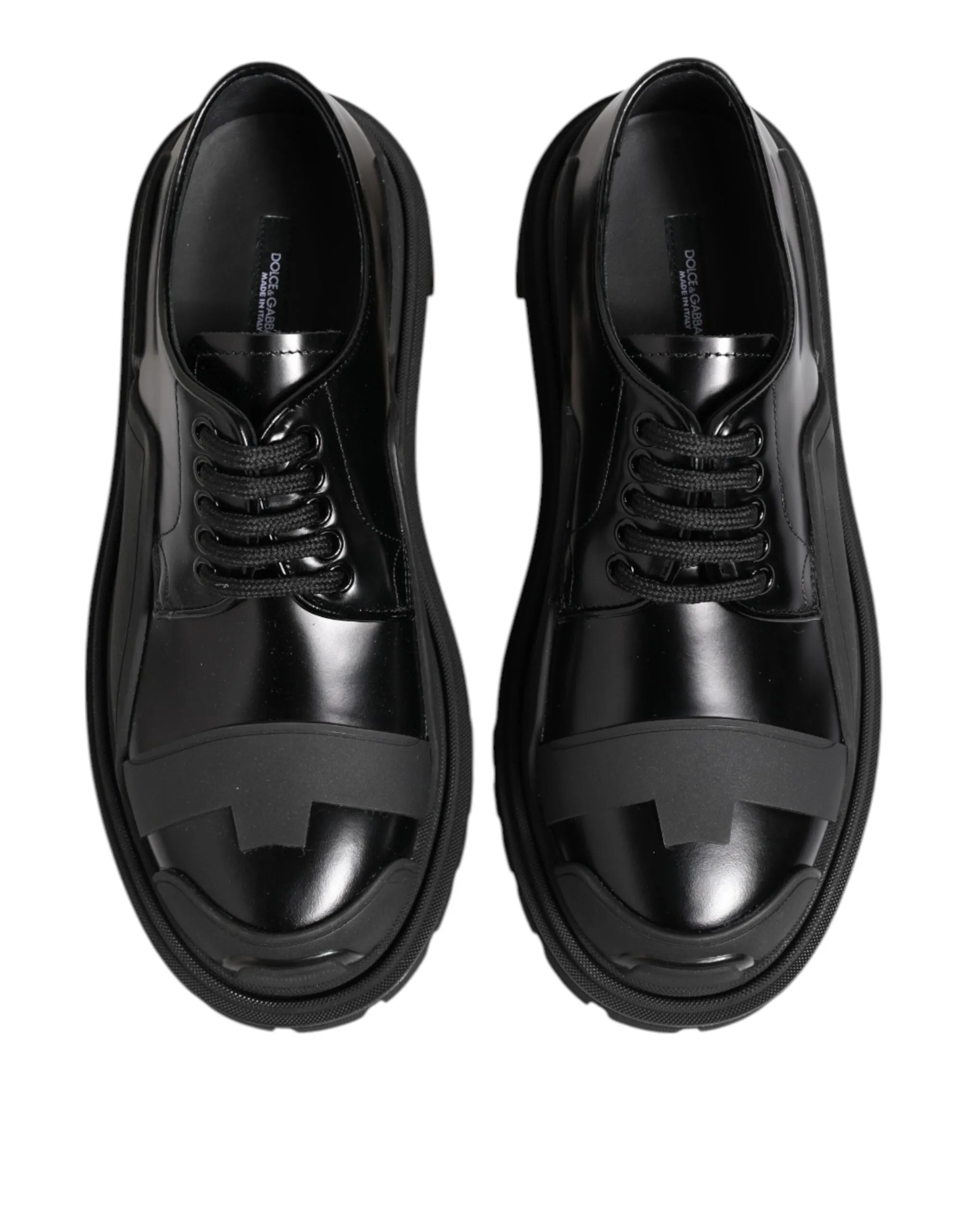 Patent Worldwide availability Dolce Contemporary & Leather Trekking Gabbana Shoes Derby Black