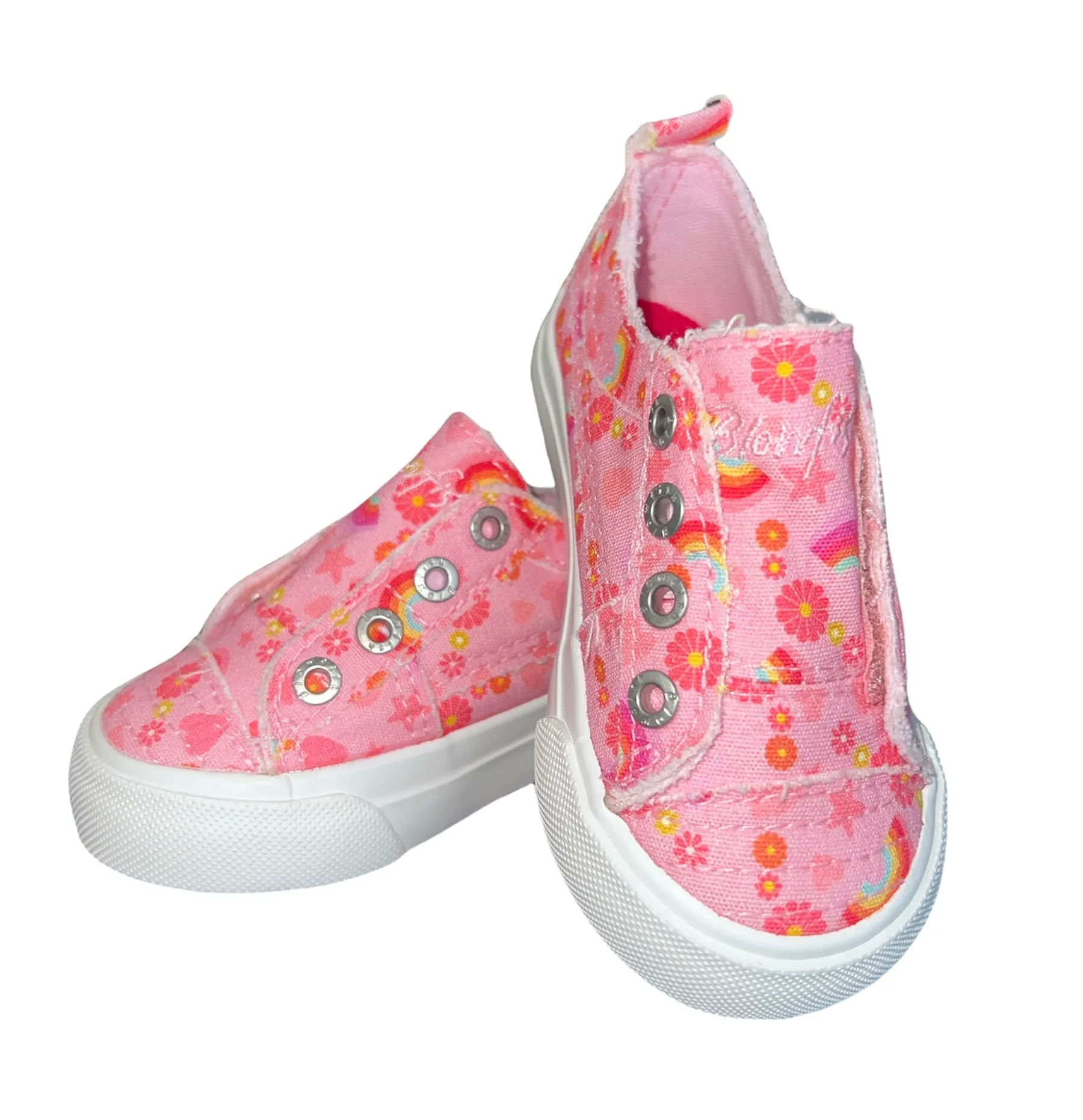 Pink Retro Summer Sneakers- Toddler
