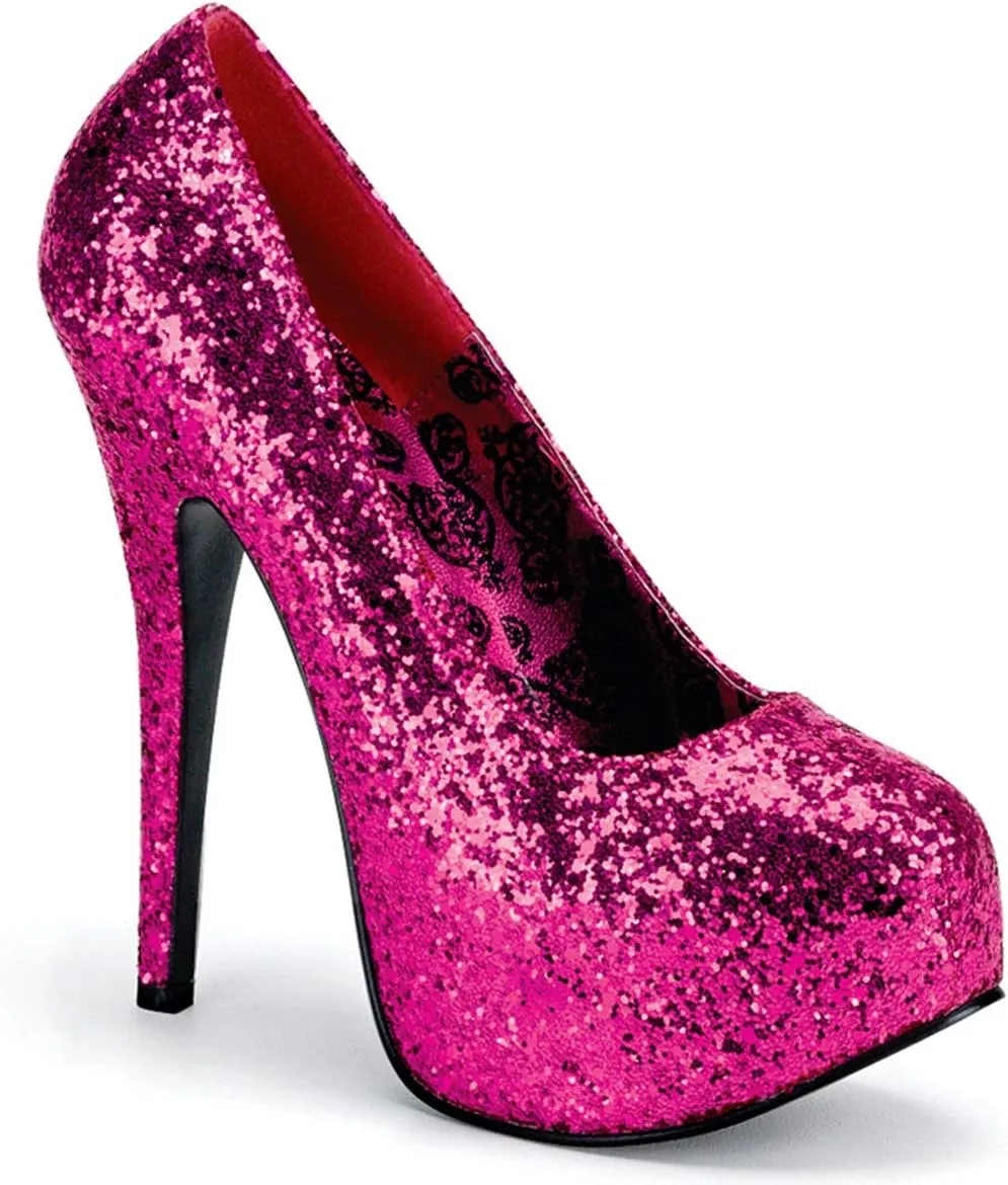 Pleaser Bordello Women's Teeze-06 Platform Pump