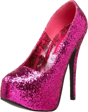 Pleaser Bordello Women's Teeze-06 Platform Pump