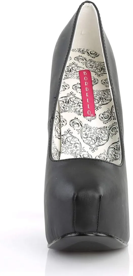 Pleaser Bordello Women's Teeze-06 Pump