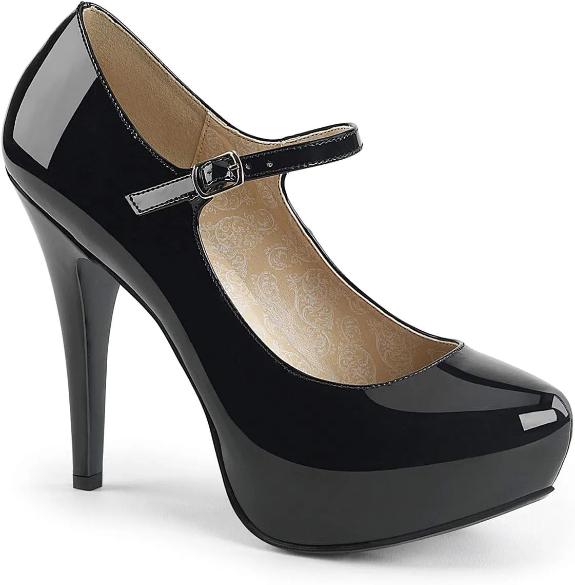 Pleaser Women's Chloe02/Crpu Platform Pump